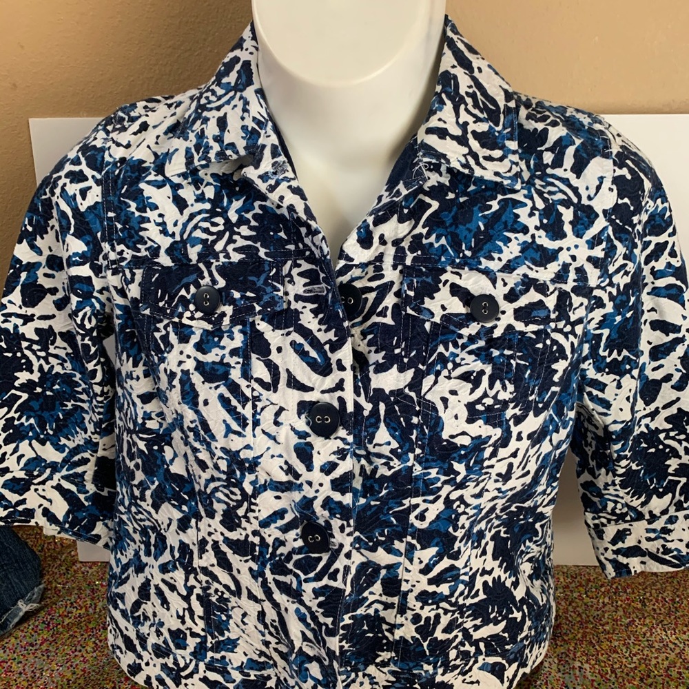 Cold water Creek Womens Jacket Medium Beautiful